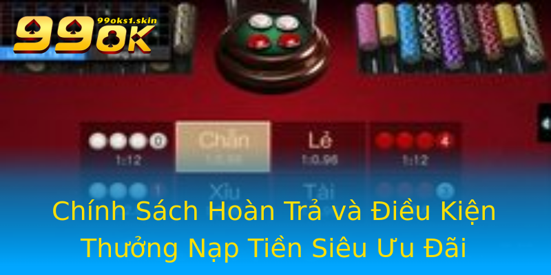 Chính Sách Hoàn Trả và Điều Kiện Thưởng Nạp Tiền Siêu Ưu Đãi Chính Sách Hoàn Trả và Điều Kiện Thưởng Nạp Tiền Siêu Ưu Đãi